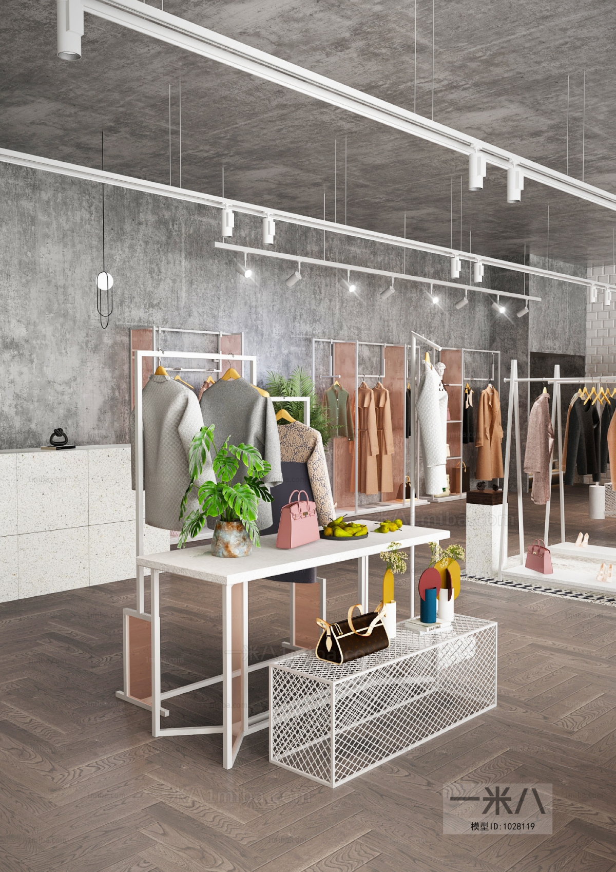 Industrial Style Clothing Store