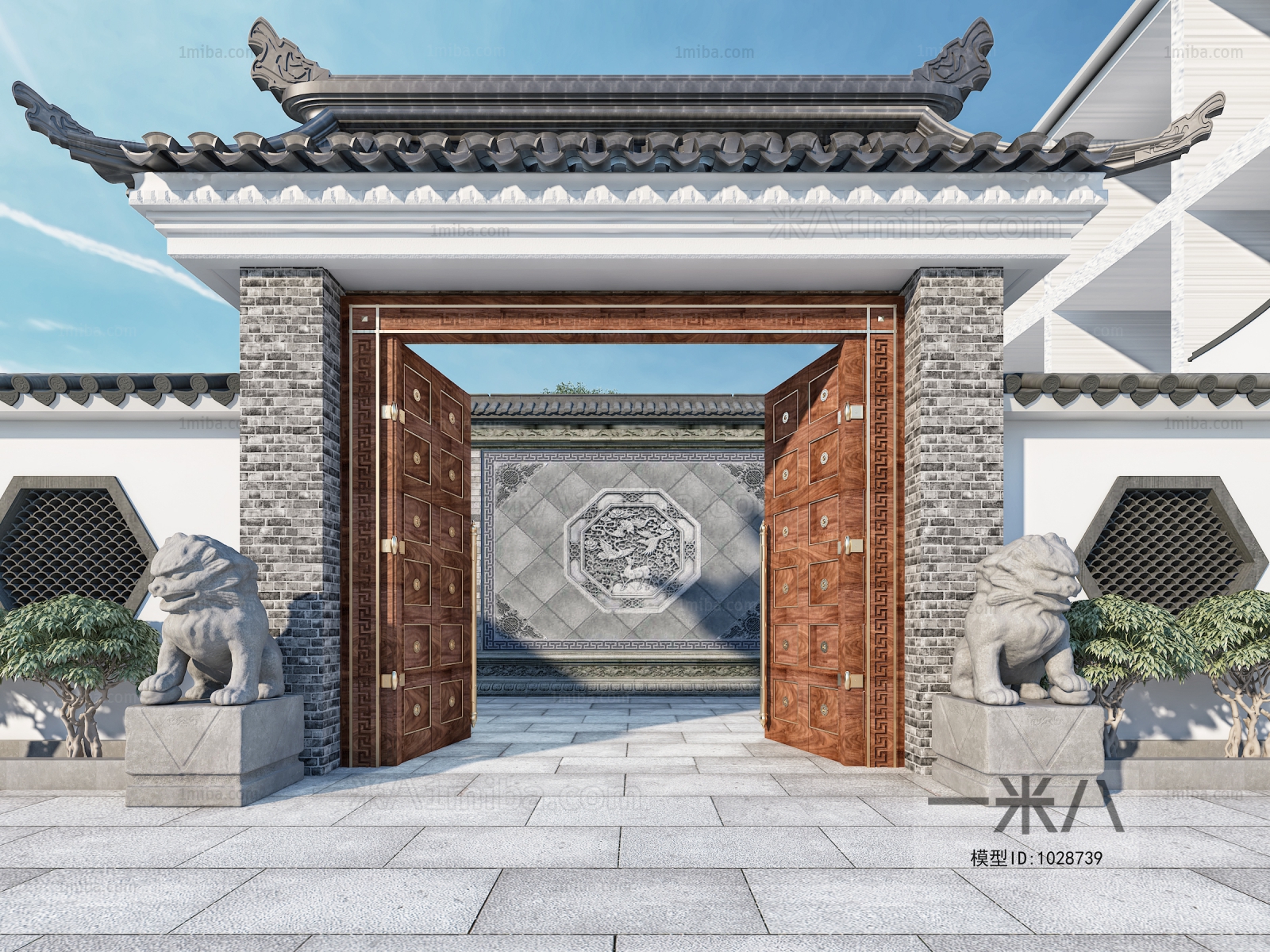 Chinese Style Courtyard/landscape