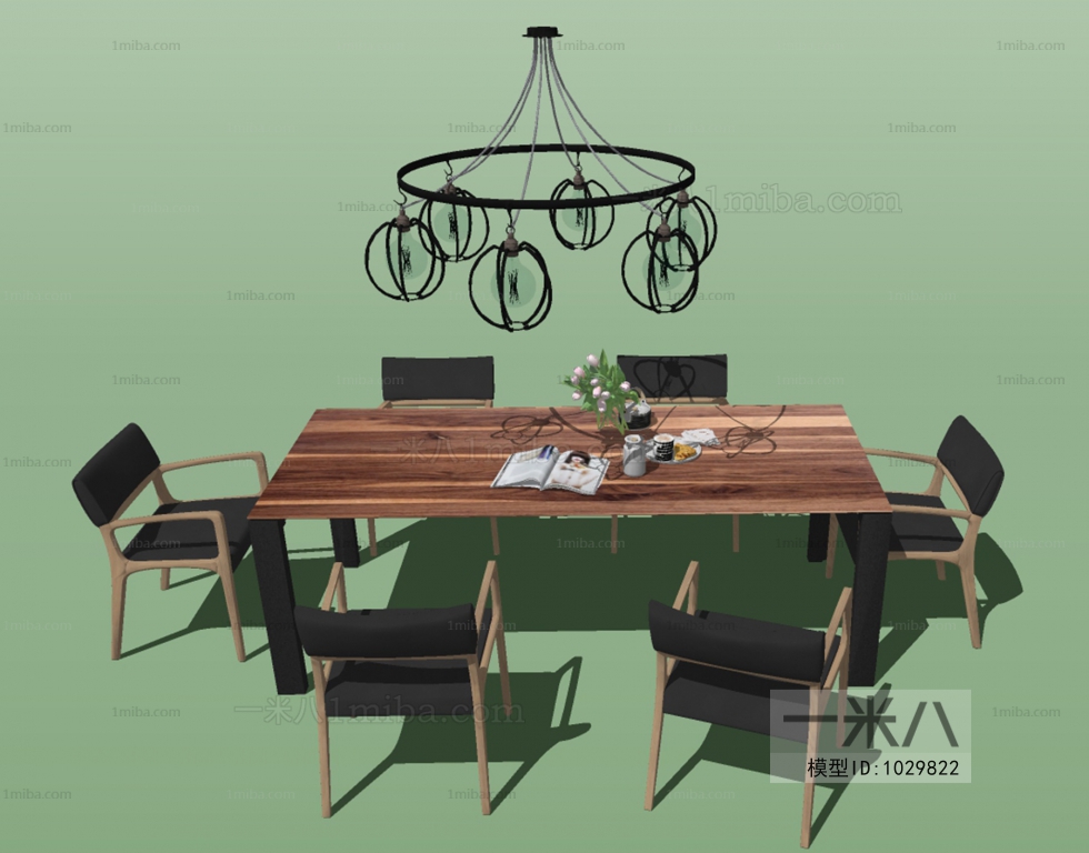 Nordic Style Dining Table And Chairs