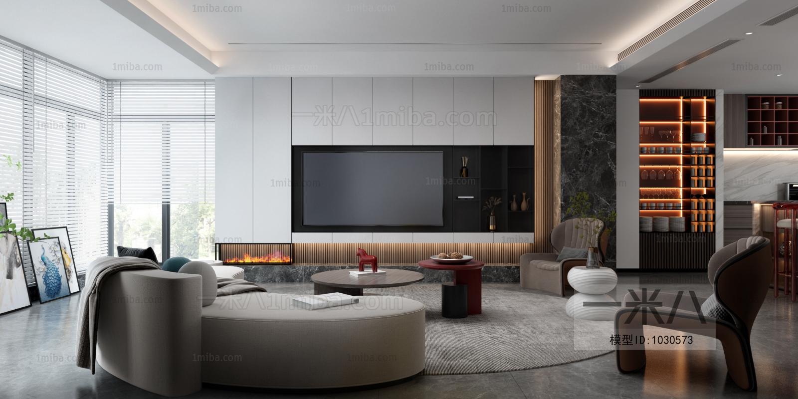 Modern A Living Room