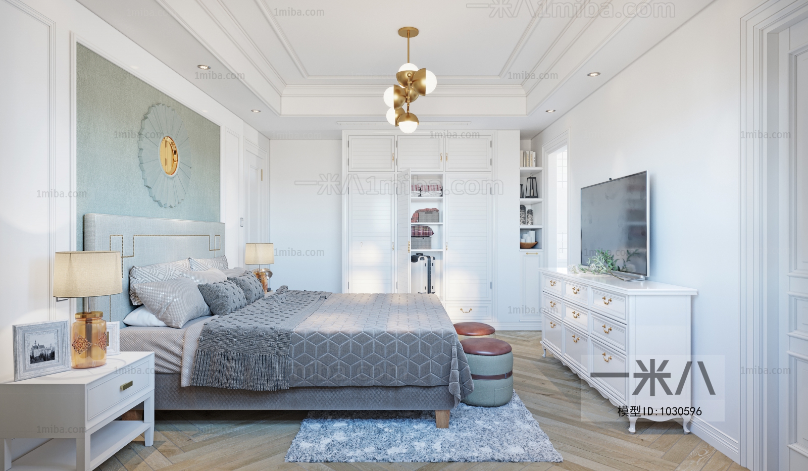 American Style Bedroom