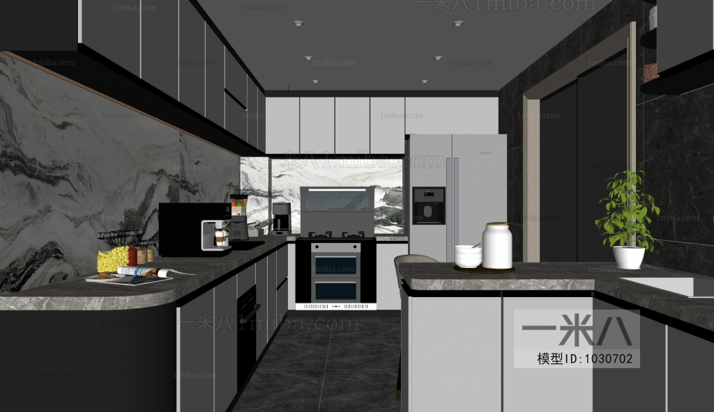 Modern The Kitchen