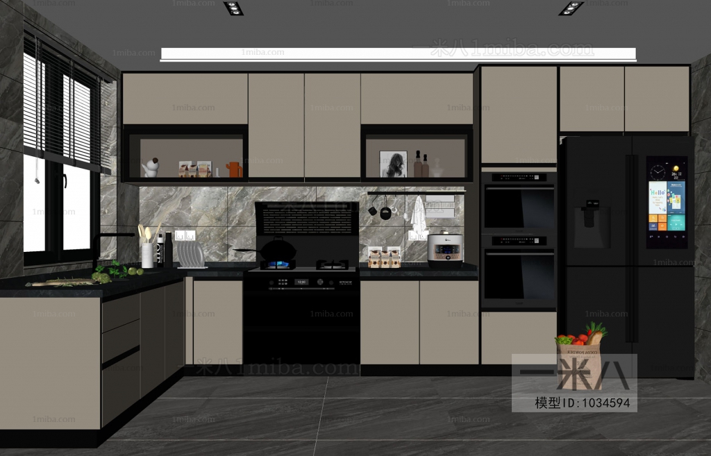 Modern The Kitchen