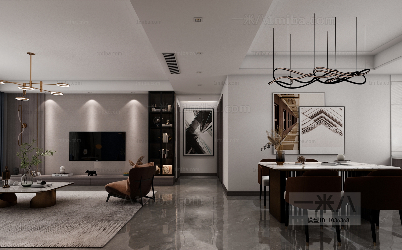 Modern A Living Room