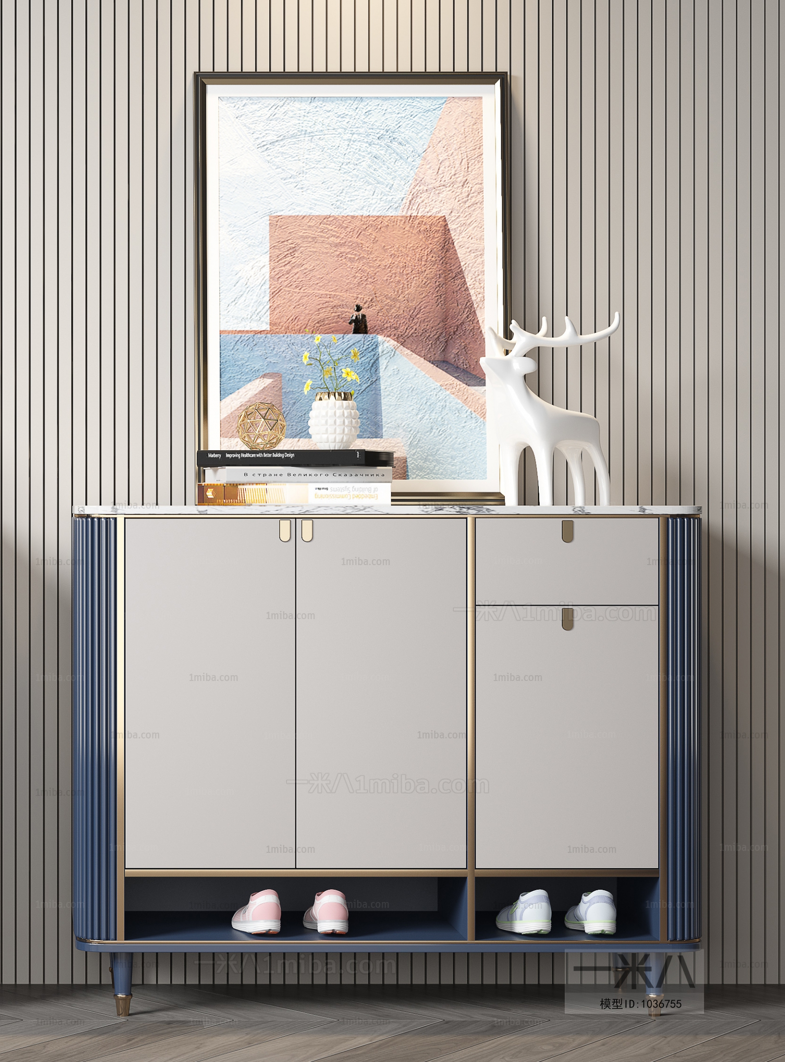 Modern Shoe Cabinet