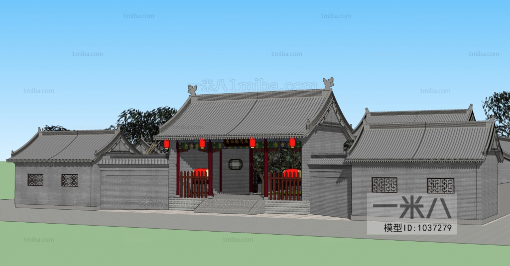 Chinese Style Building Appearance