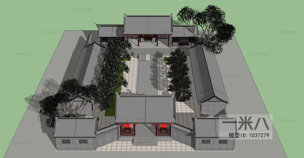 Chinese Style Building Appearance