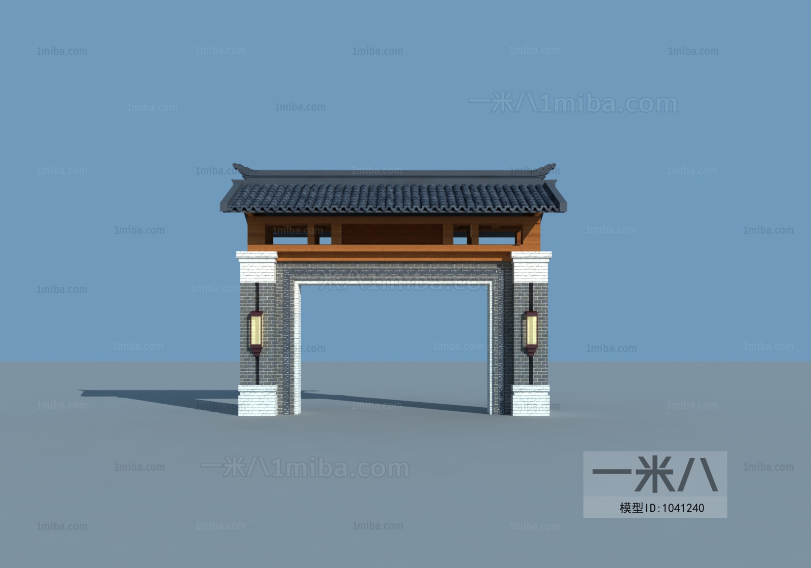 Chinese Style Building Component