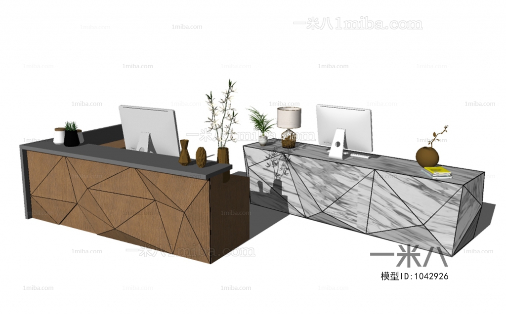 Modern Reception Desk