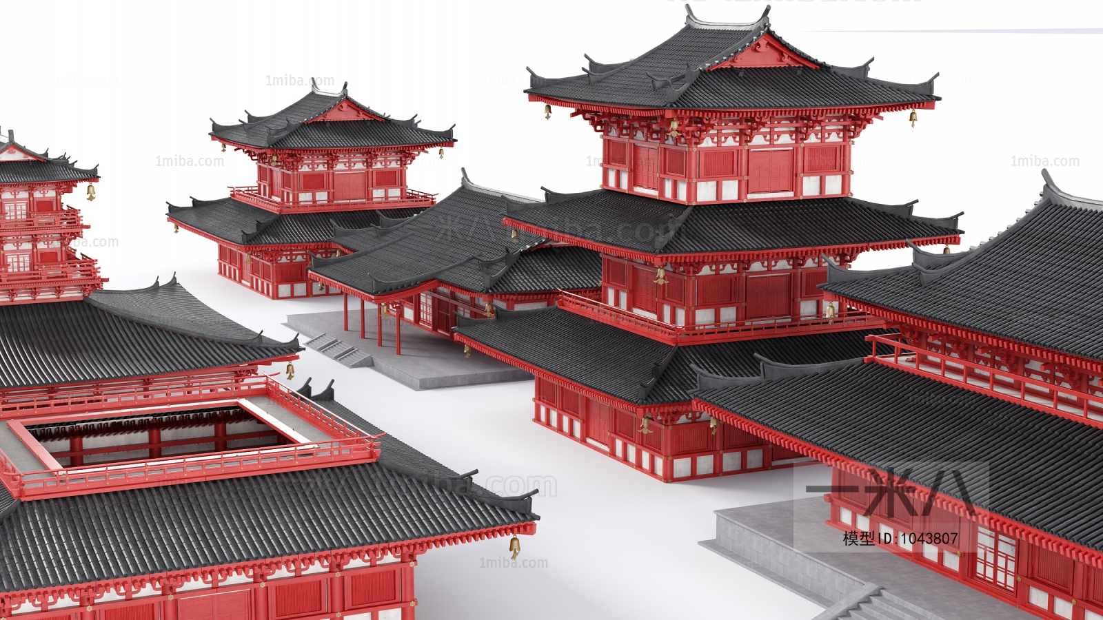 Chinese Style Ancient Architectural Buildings