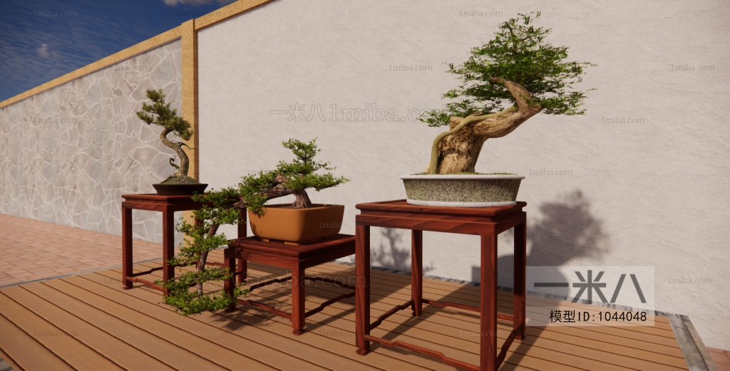 New Chinese Style Bonsai