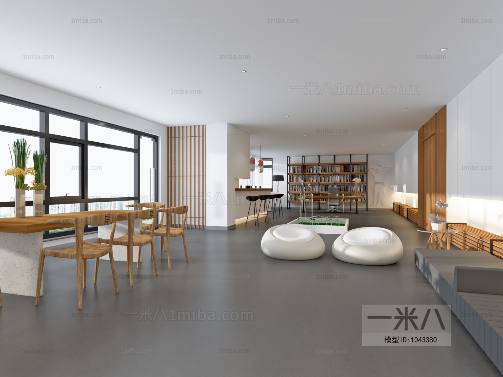 Nordic Style Office Tea Room