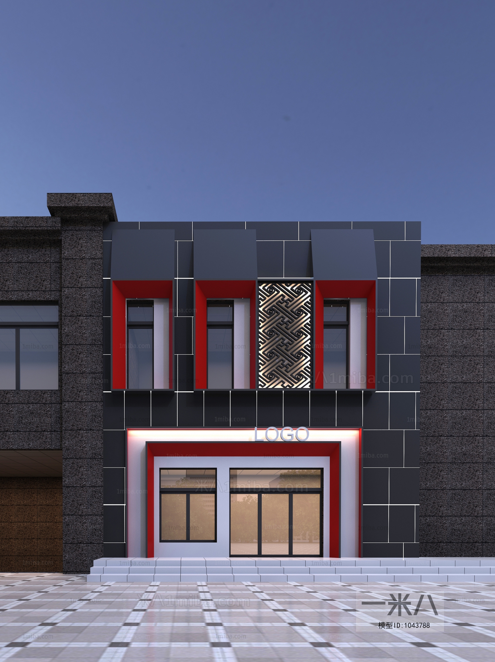 Modern Facade Element