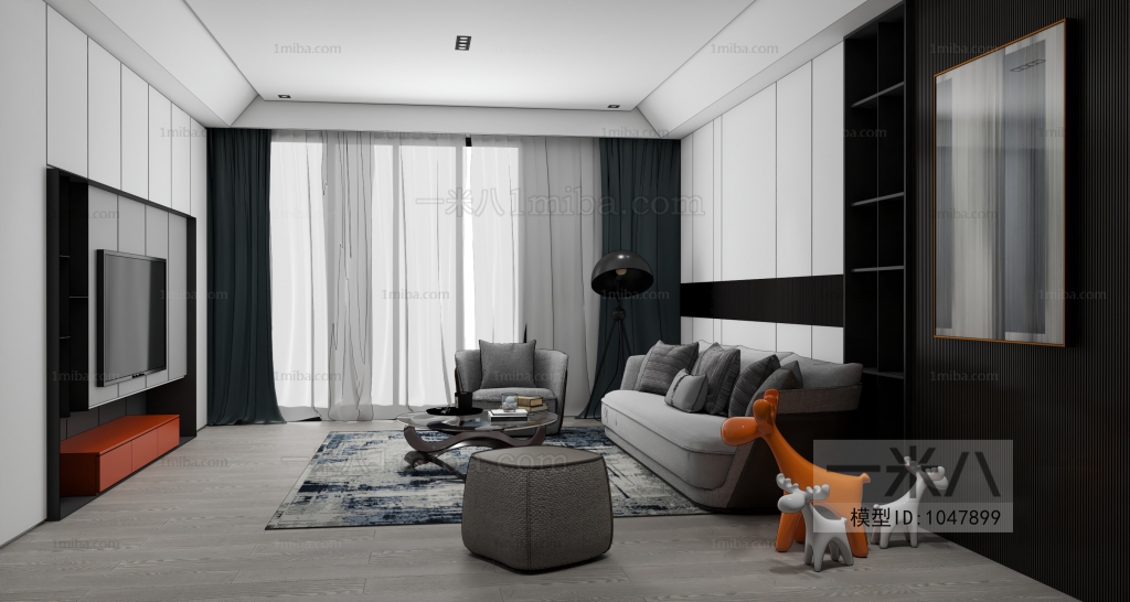 Modern A Living Room