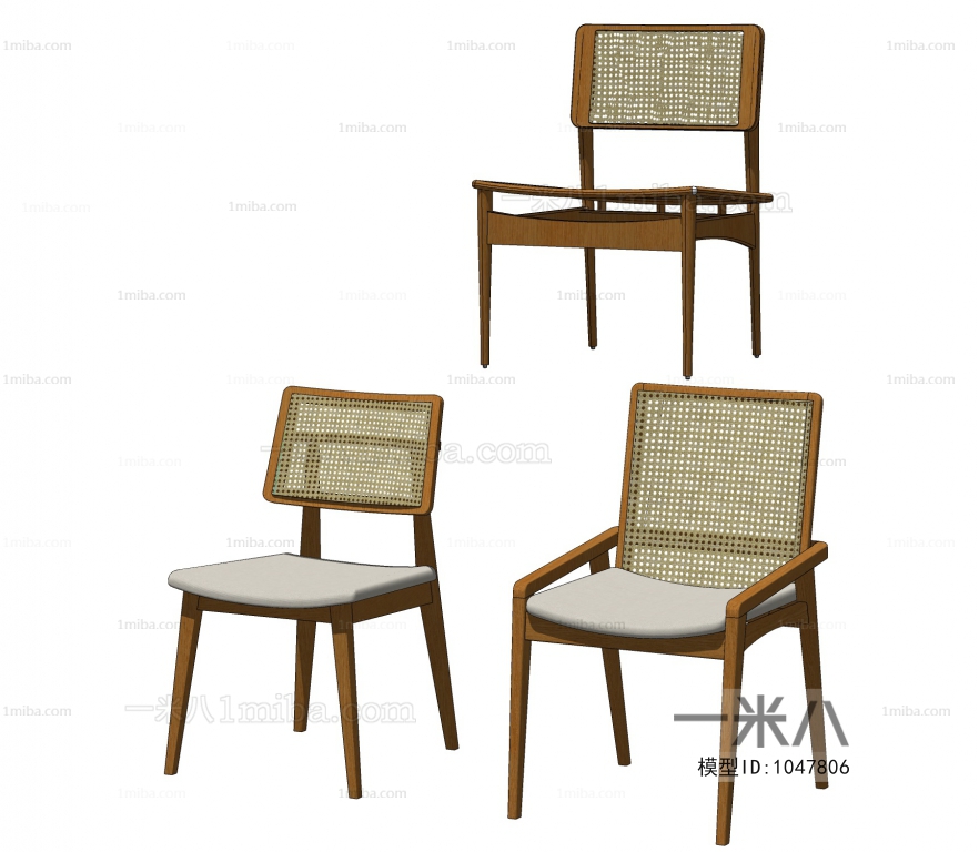 Nordic Style Single Chair