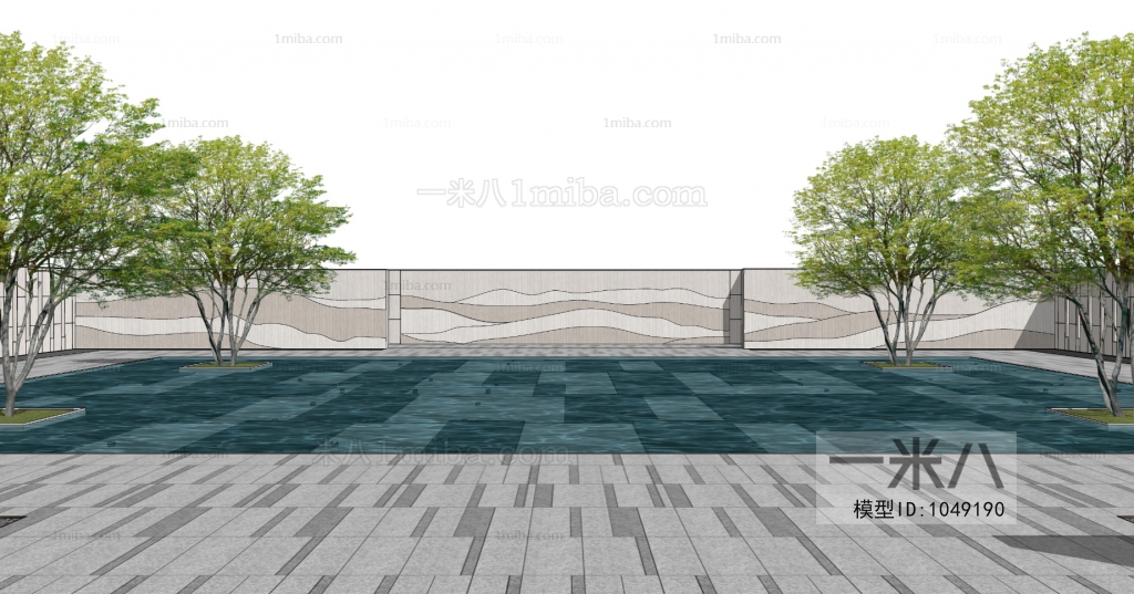 New Chinese Style Courtyard/landscape