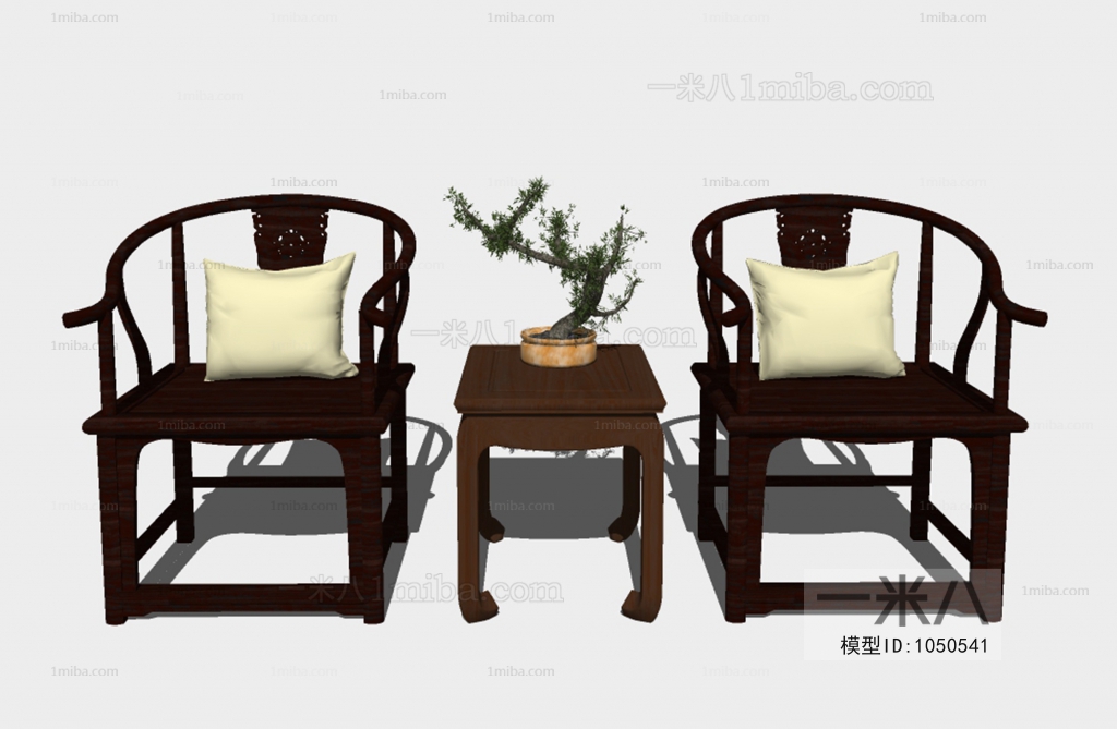 New Chinese Style Lounge Chair