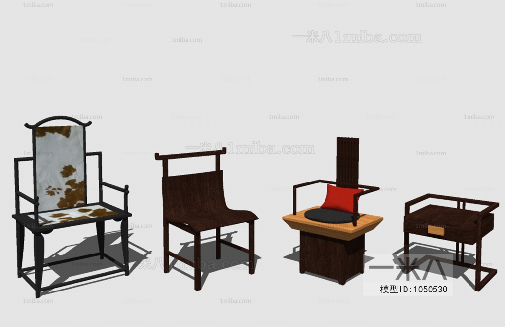 New Chinese Style Lounge Chair