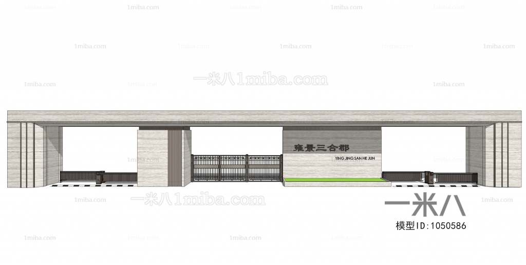 New Chinese Style Building Component