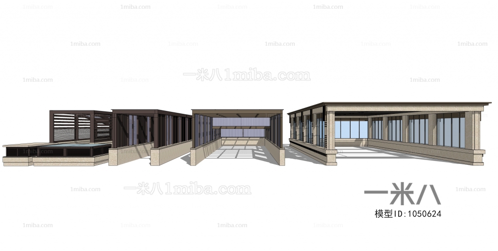 New Chinese Style Building Component