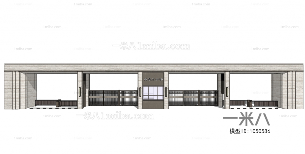 New Chinese Style Building Component