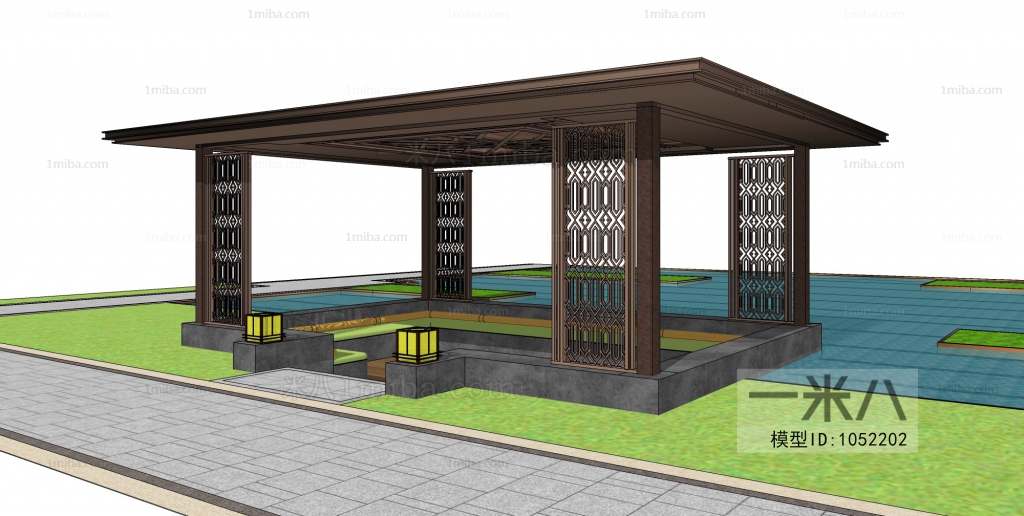 New Chinese Style Building Component