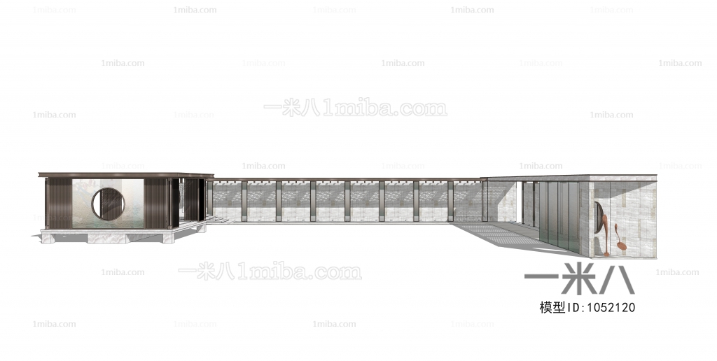 New Chinese Style Building Component