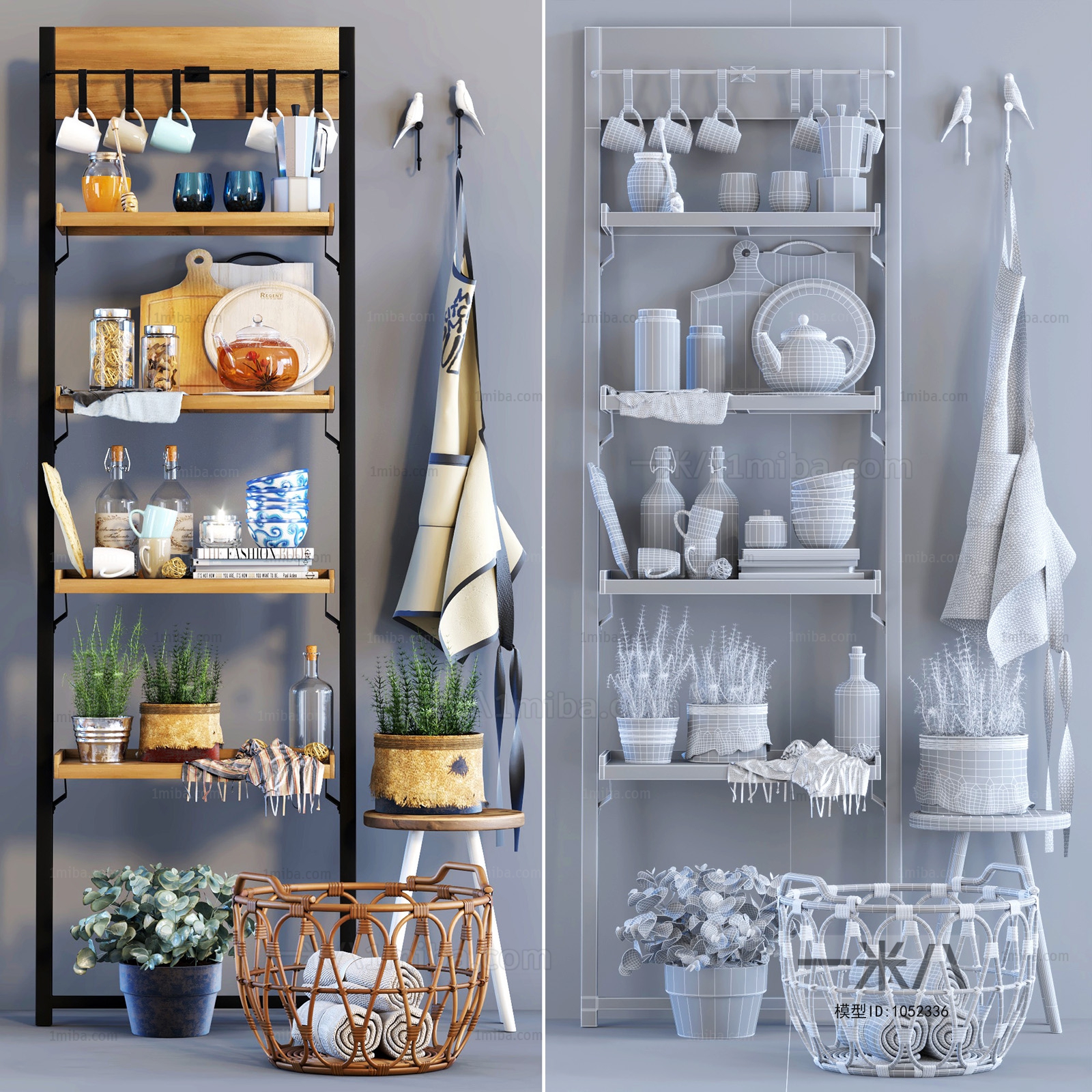 Industrial Style Shelving