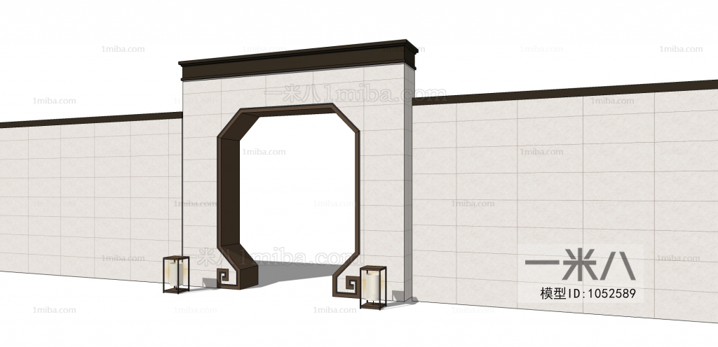 New Chinese Style Building Component