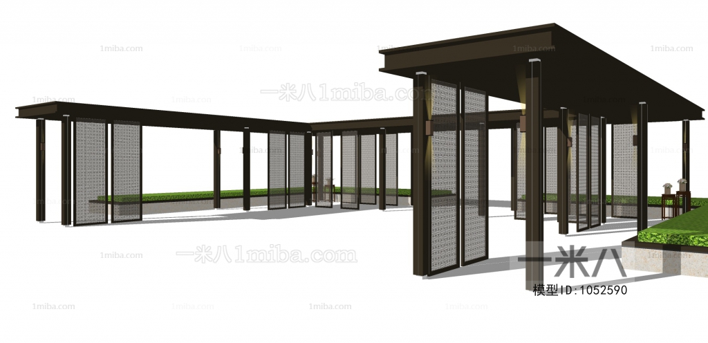 New Chinese Style Building Component