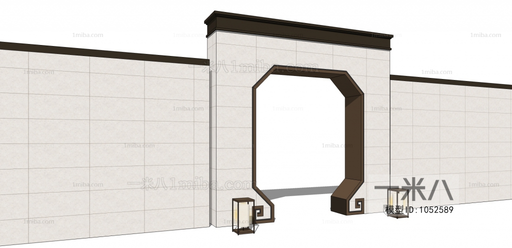 New Chinese Style Building Component