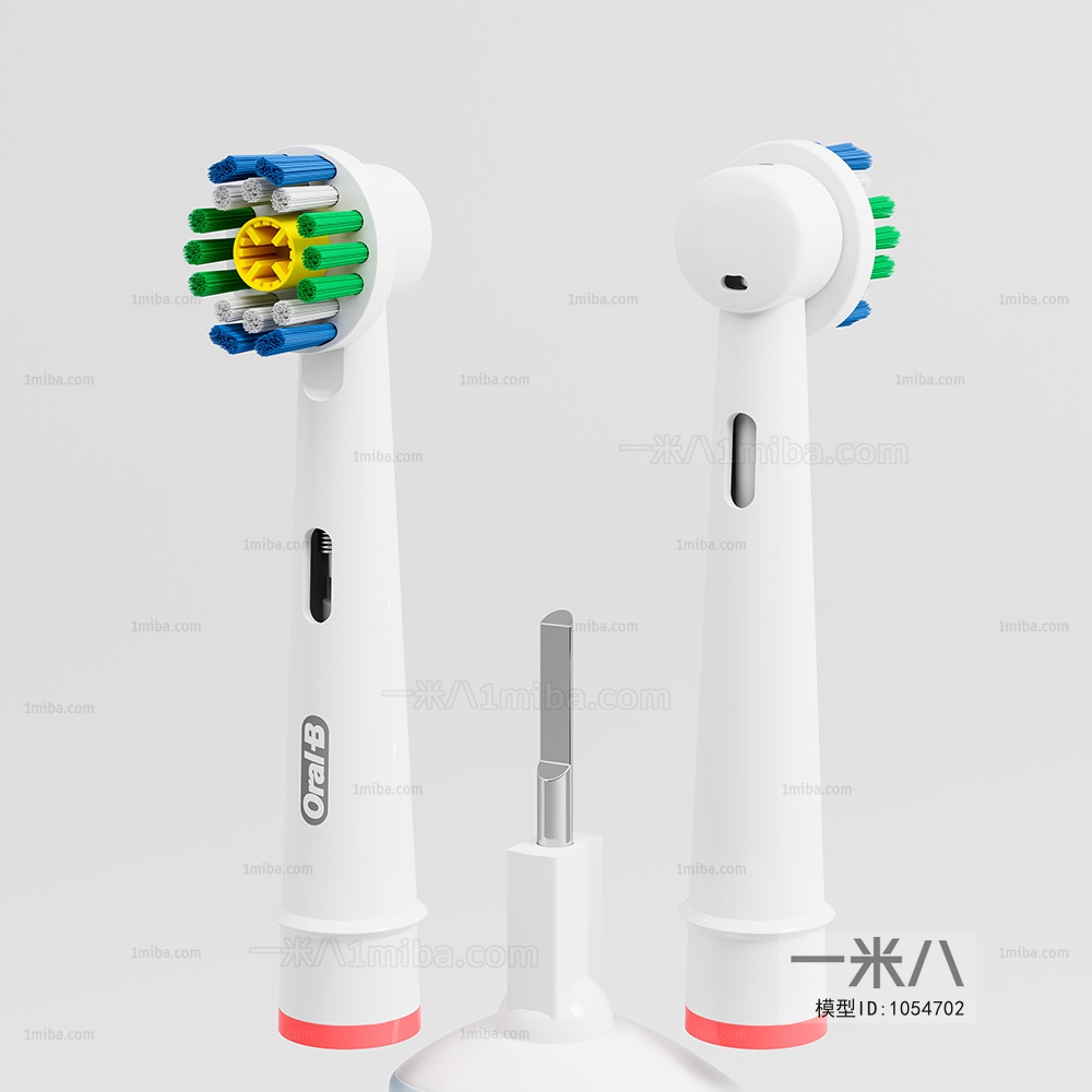 Modern Toothbrush And Toothpaste