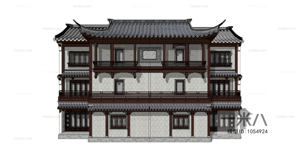 Chinese Style Ancient Architectural Buildings