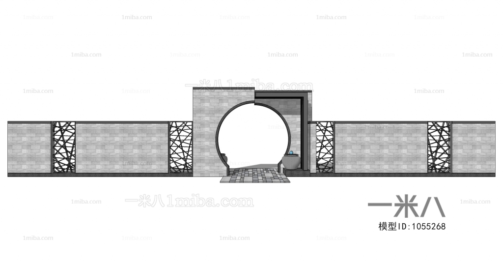 New Chinese Style Building Component