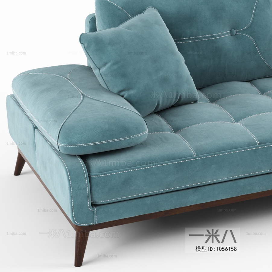 Simple European Style A Sofa For Two