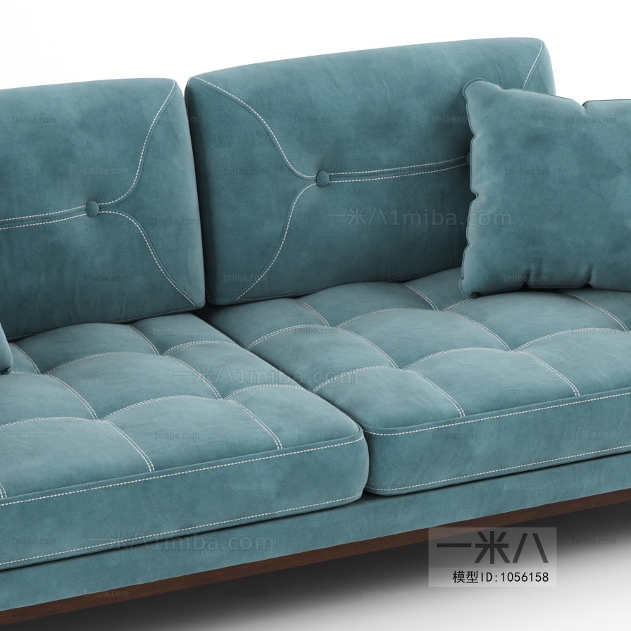 Simple European Style A Sofa For Two