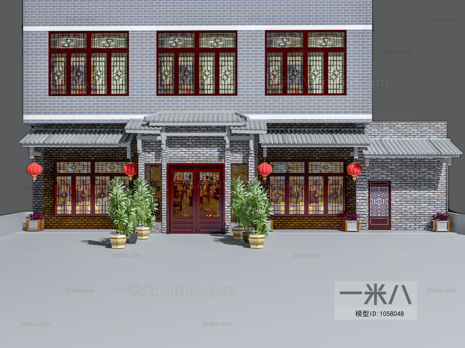 Chinese Style Facade Element