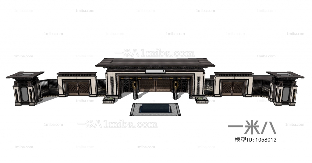 New Chinese Style Building Component