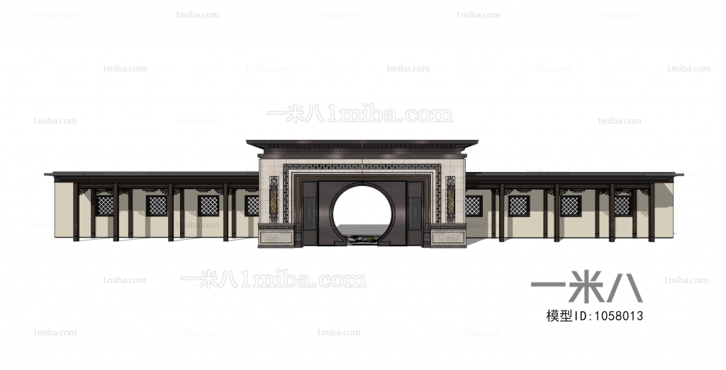 New Chinese Style Building Component