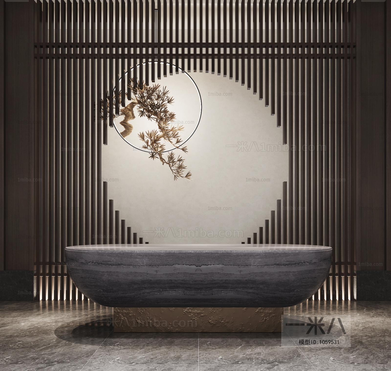 New Chinese Style Reception Desk