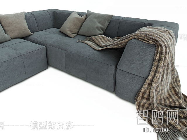 Modern Nordic Style Simple Style Sofa Combination