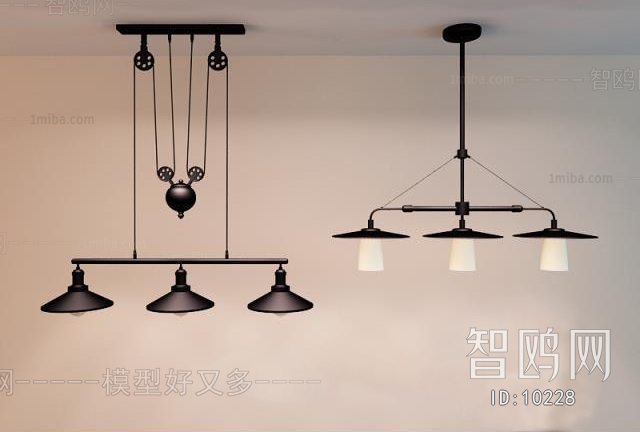 LOFT Industrial Style Southeast Asian Style Droplight