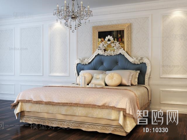 European Style French Style Double Bed