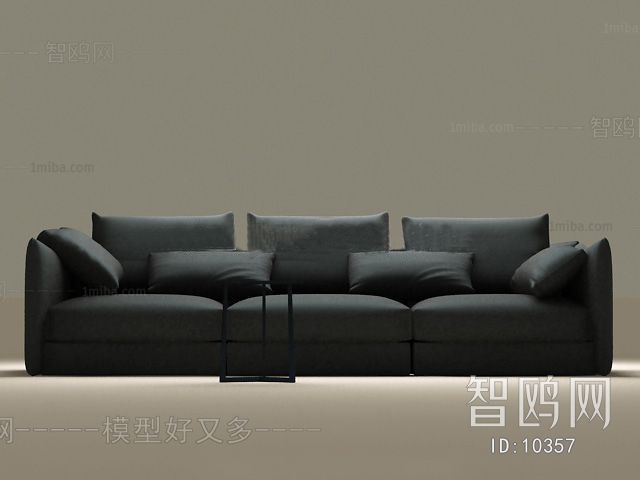 Modern Nordic Style Simple Style Three-seat Sofa