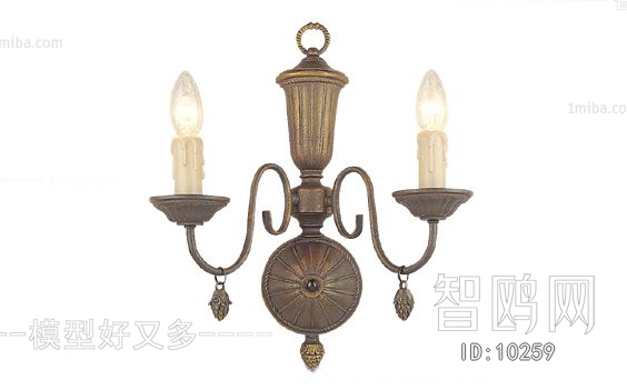 American Style European Style Wall Lamp
