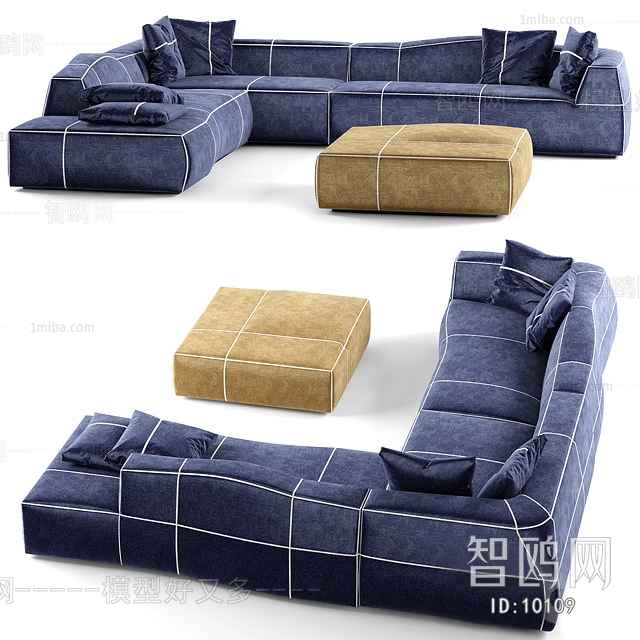 Modern American Style Mediterranean Style Idyllic Style Simple Style Simple European Style Multi Person Sofa