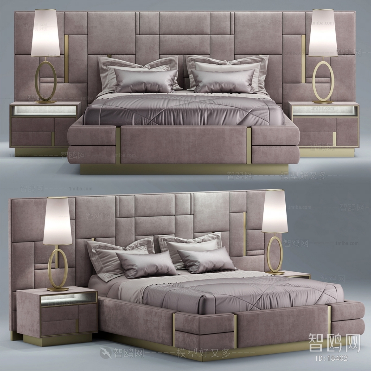 Modern Double Bed