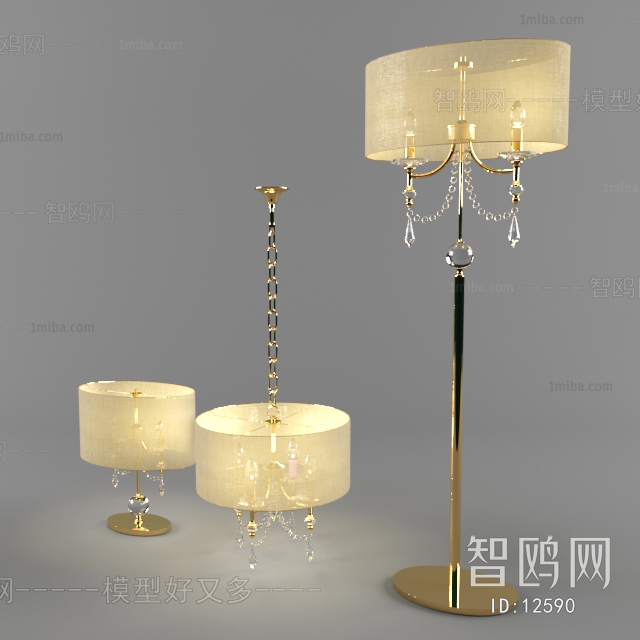 European Style Floor Lamp