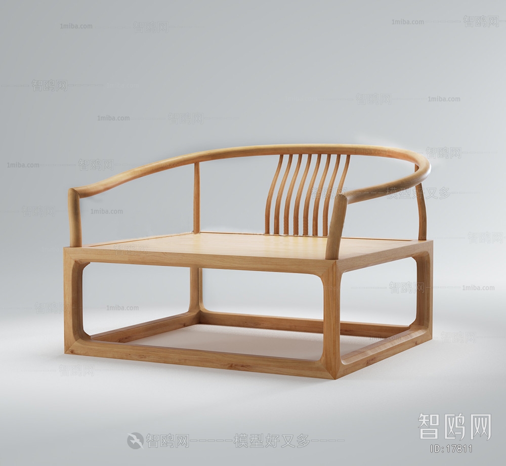 New Chinese Style Lounge Chair