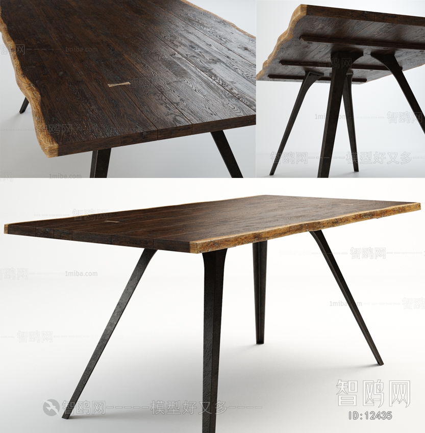 Industrial Style Nordic Style Other Table